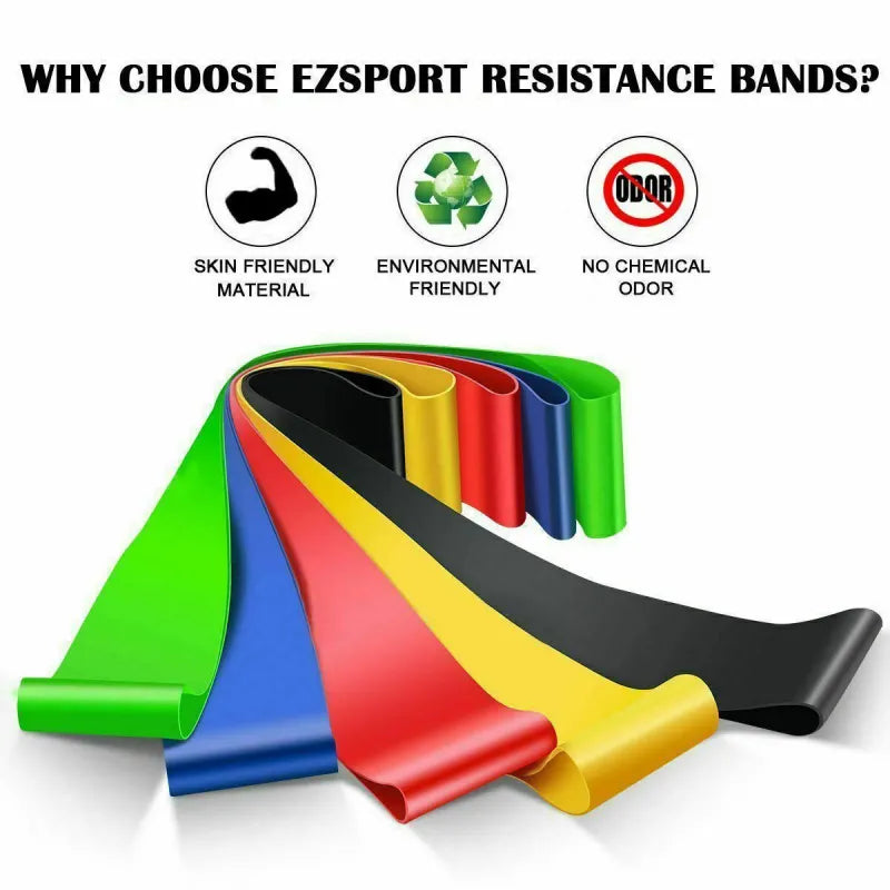 EZ Sport Resistance bands, set of 5